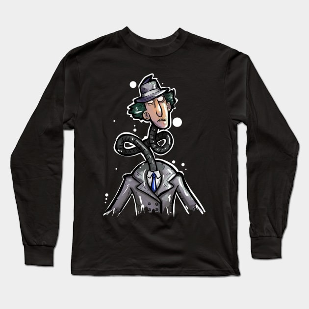 The Inspecta Long Sleeve T-Shirt by Beanzomatic